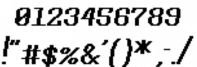 Xilla Pro Bold Italic Font OTHER CHARS