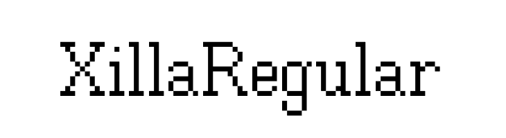 Xilla Regular  Free Fonts Download