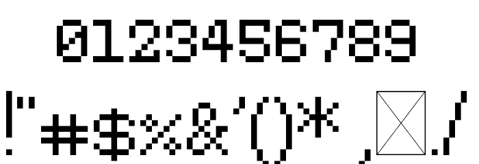 Xilla Regular Font OTHER CHARS