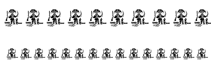 Xilo Cordel Literature Font OTHER CHARS