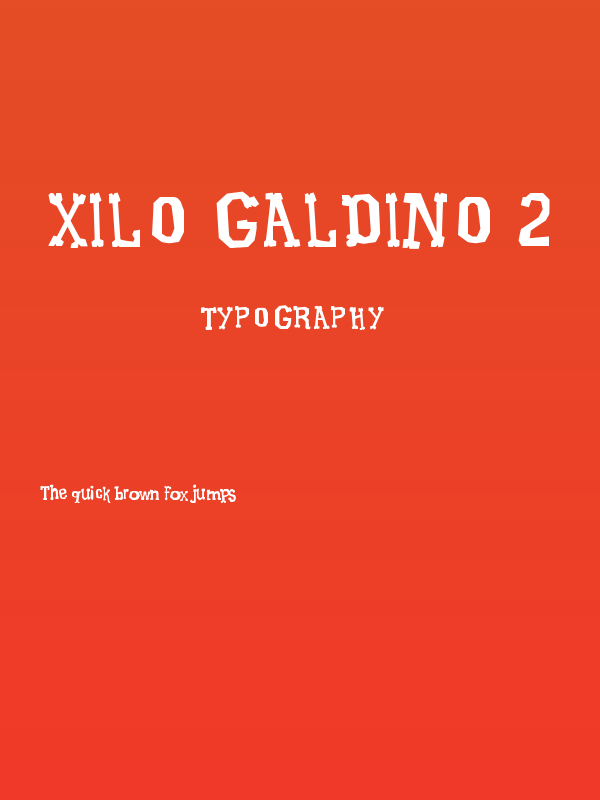 Xilo Galdino 2 Poster