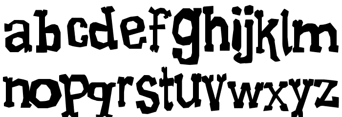 Xilo Galdino 2 Font LOWERCASE
