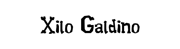 Xilo Galdino Font