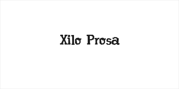 Xilo Prosa Logo