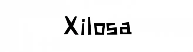 Xilosa  Fuentes Gratis Descargar