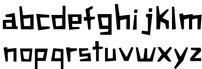 Xilosa Font LOWERCASE