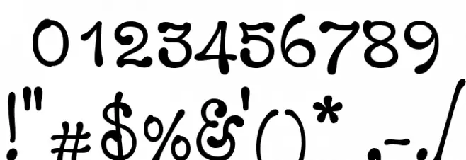 Xiomara Font OTHER CHARS