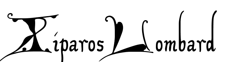 XiparosLombard  Free Fonts Download