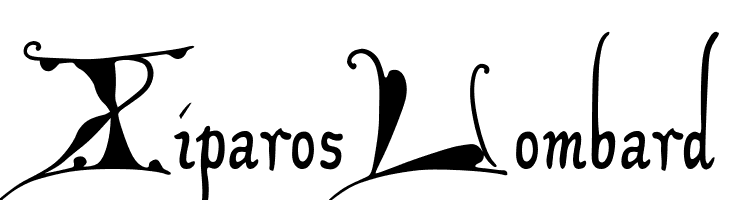 XiparosLombard  font caratteri gratis