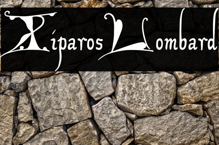 XiparosLombard Font examples