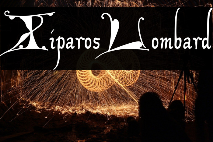 XiparosLombard Font examples