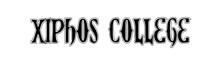 Xiphos College  Скачать бесплатные шрифты