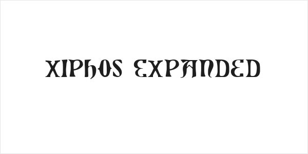 Xiphos Expanded Logo