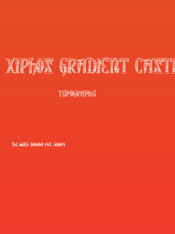 Xiphos Gradient Castle Poster