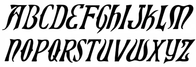 Xiphos Italic 字体 小写