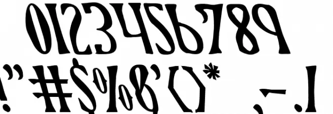 Xiphos Leftalic フォント その他の文字