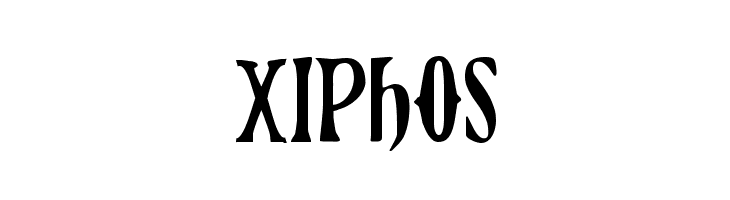 Xiphos  Fuentes Gratis Descargar