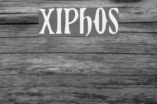Xiphos フォント examples