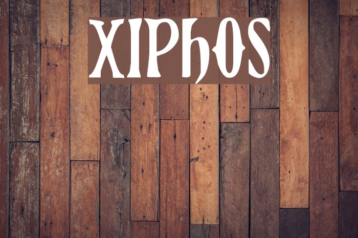 Xiphos フォント examples
