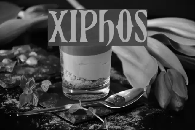 Xiphos フォント examples