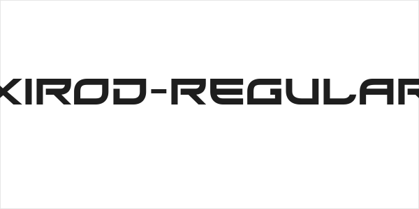 Xirod-Regular Logo