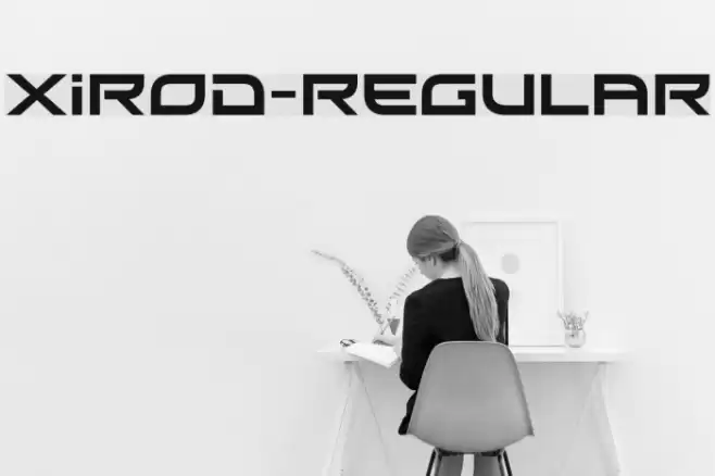 Xirod-Regular Font examples