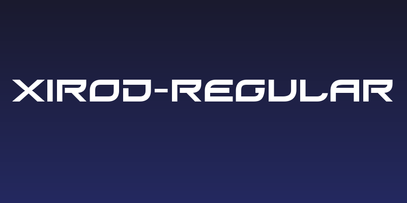 Xirod-Regular Social Header