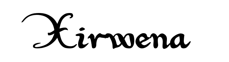 Xirwena Font
