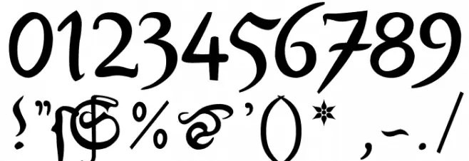 Xirwena Font OTHER CHARS