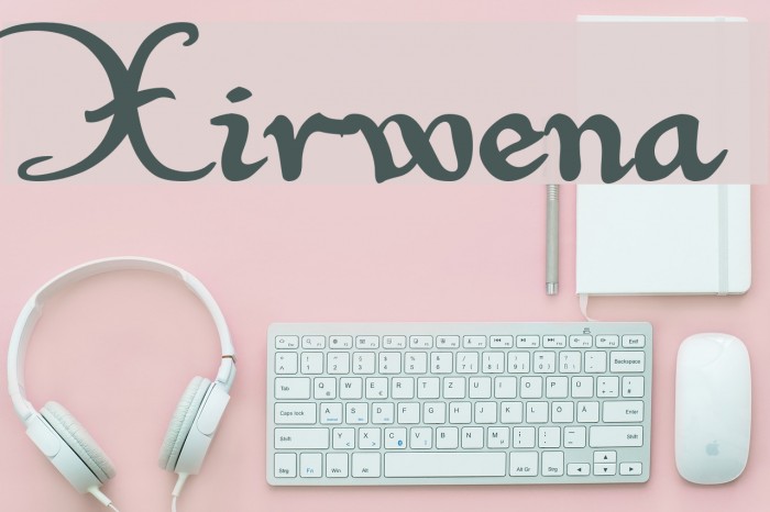 Xirwena Font examples