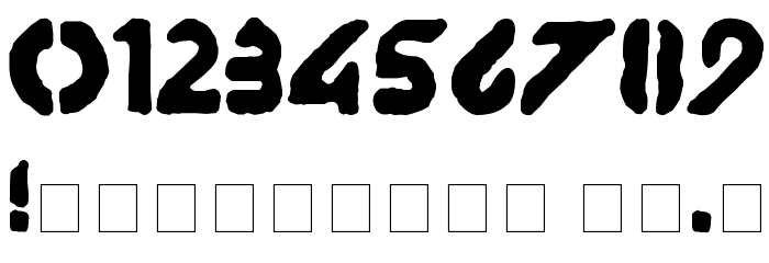 XitRAM! Font OTHER CHARS