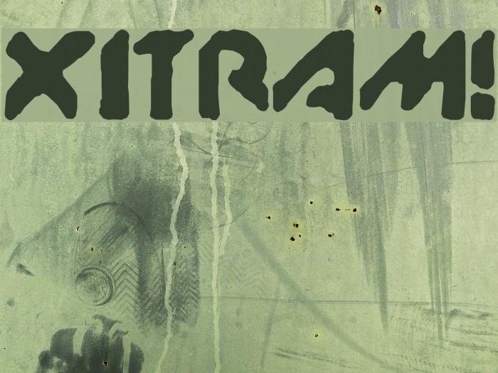 XitRAM! Font examples