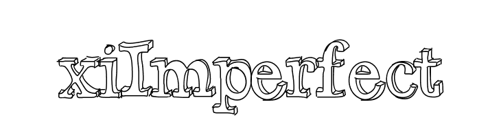 xiImperfect Font