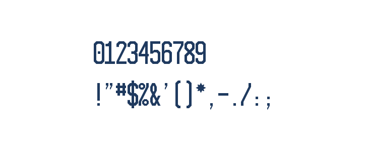 XLMonoAlt Regular Other Characters