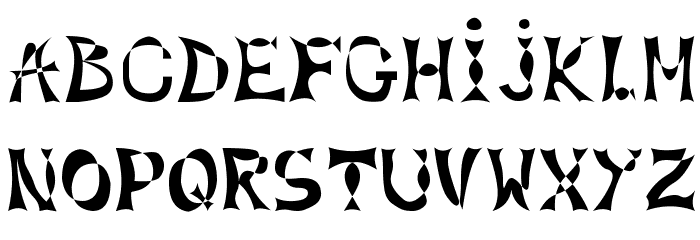 XLines Font LOWERCASE