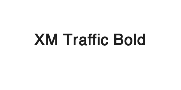 XM Traffic Bold Logo
