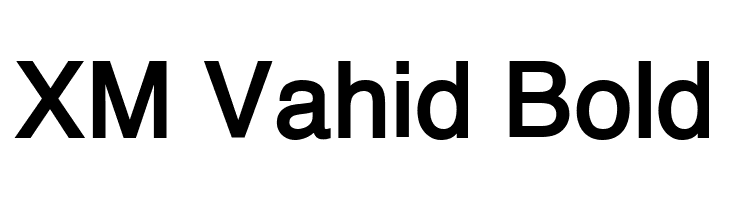 XM Vahid Bold  لخطوط تنزيل