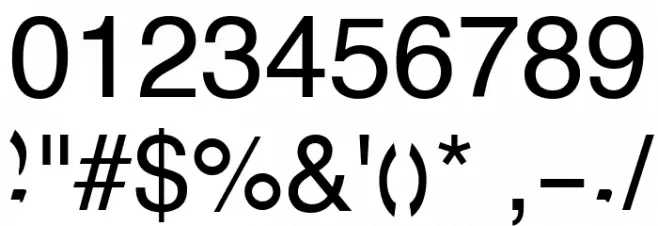 XM Vahid Font OTHER CHARS