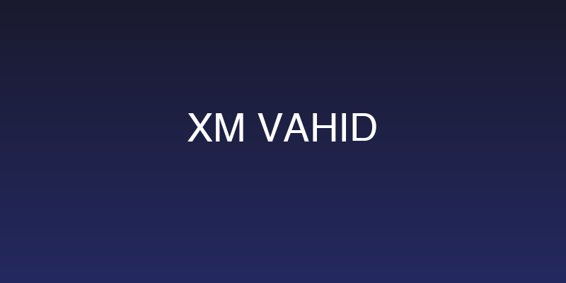 XM Vahid Social Header