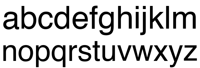 XM Vahid Font LOWERCASE