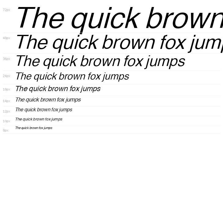 XM Yermook Italic Waterfall