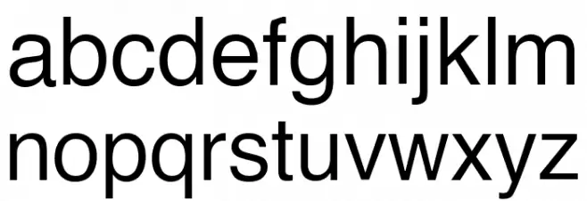 XM Yermook Font LOWERCASE