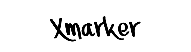 Xmarker  フリーフォントのダウンロード