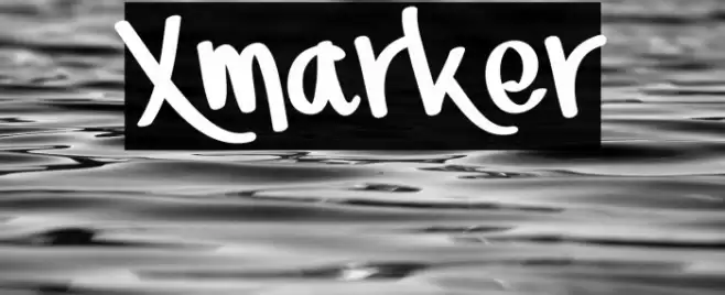 Xmarker Font examples