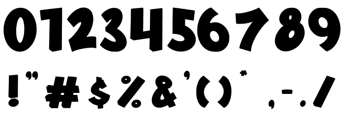 Xmas Bells Font OTHER CHARS