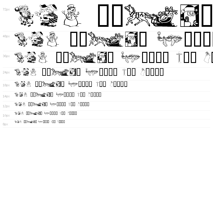 Xmas Clipart 2 Waterfall