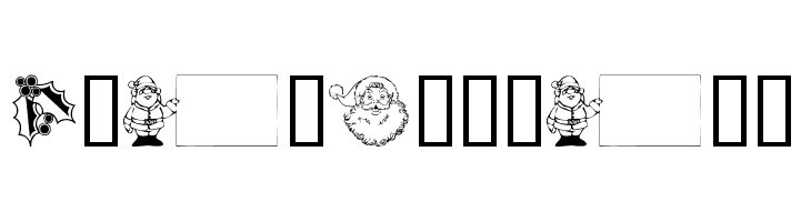 Xmas Clipart  नि: शुल्क फ़ॉन्ट्स डाउनलोड