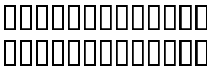 Xmas Clipart Font LOWERCASE