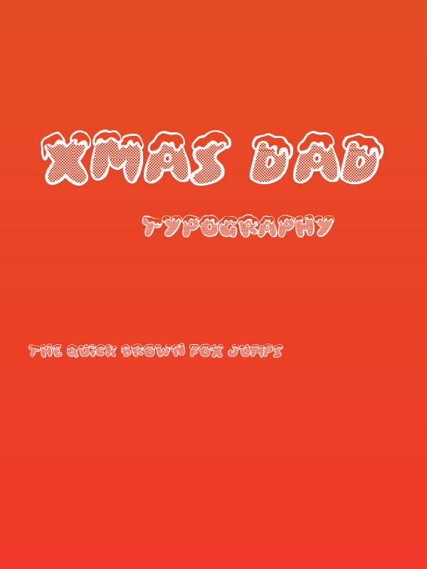 Xmas Dad Poster