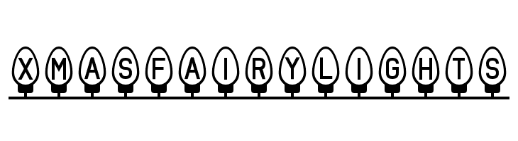 Xmas Fairy Lights  Descarca Fonturi Gratis